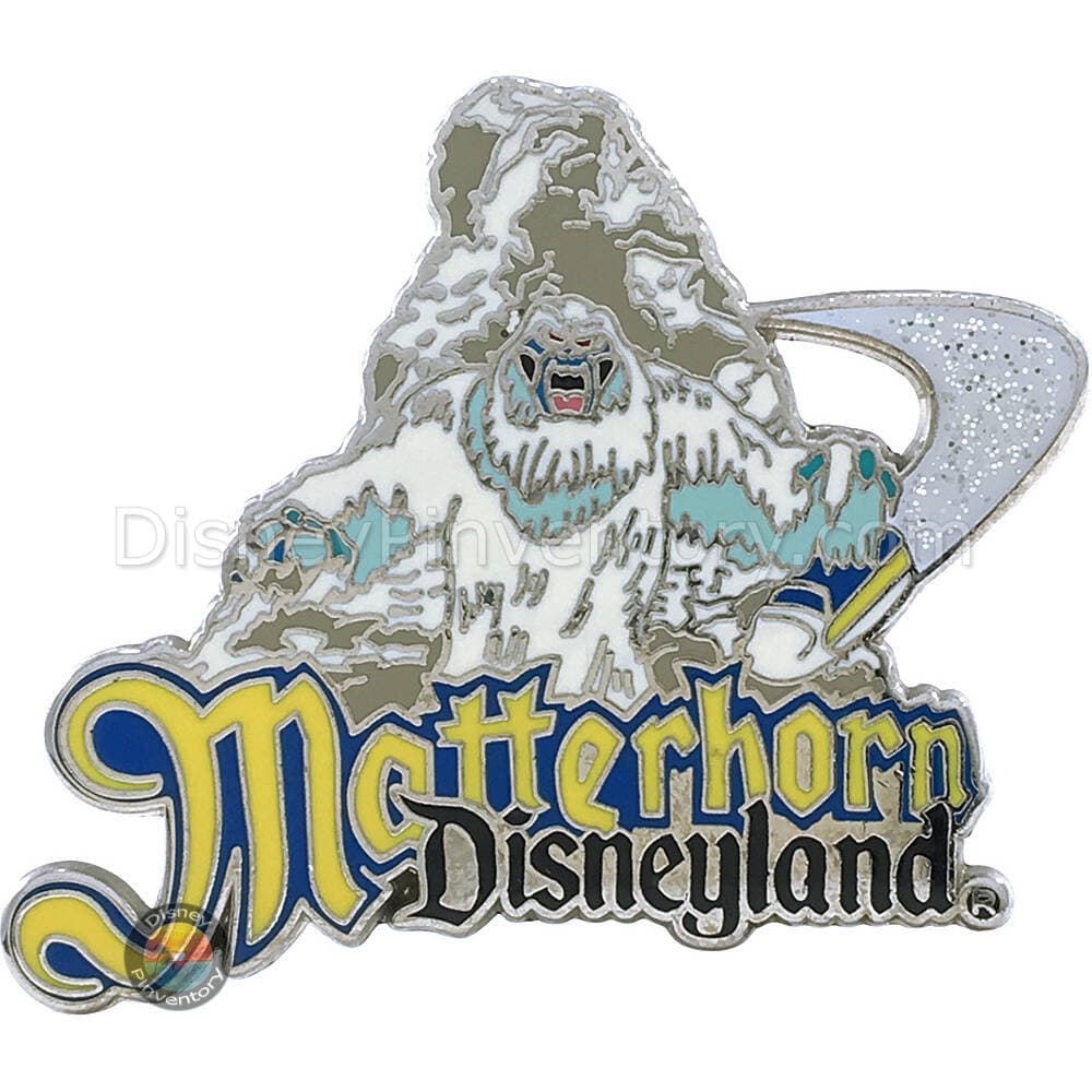 Disneyland Attractions - Matterhorn Bobsleds - Pin 43094
