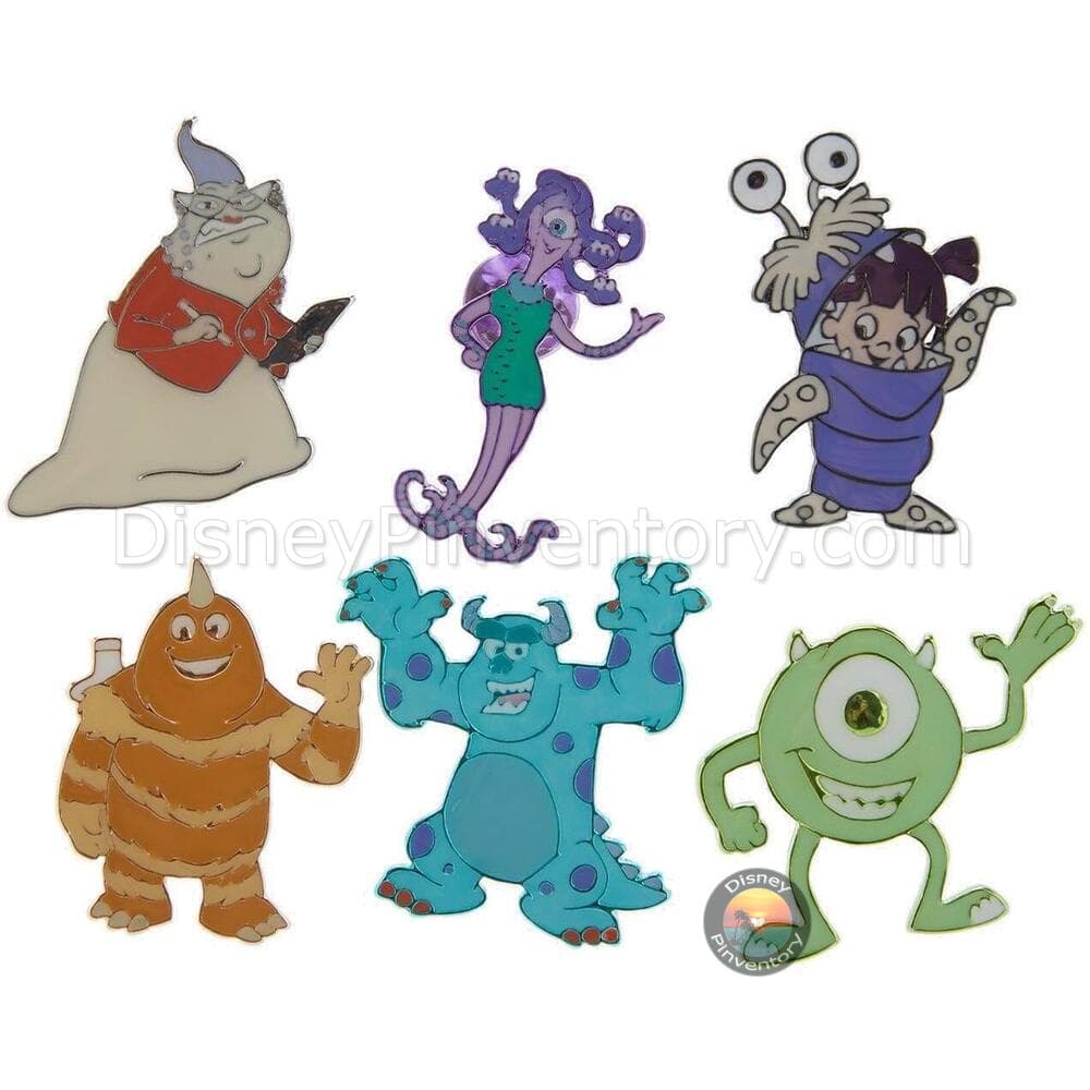 Disney Pixar Monsters, Inc. Character Blind Box Pin Set - Pin 43231