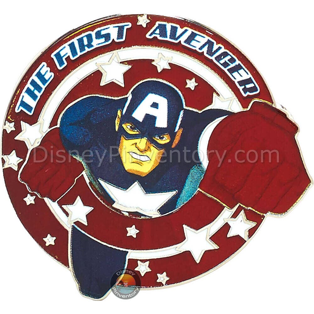 Disneyland Paris - Marvel Avengers Assemble Pin: Captain America - The First Avenger - Pin 43382