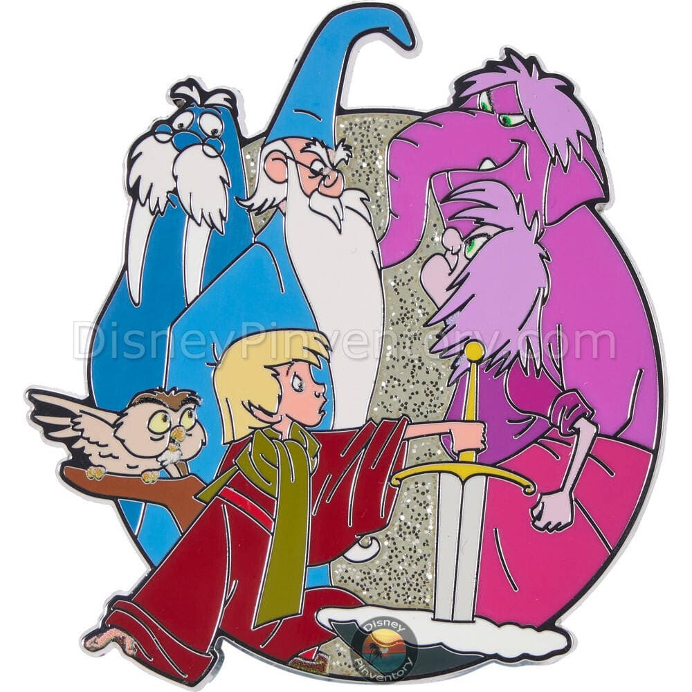 Disney The Sword in the Stone Cluster Pin - Pin 43943