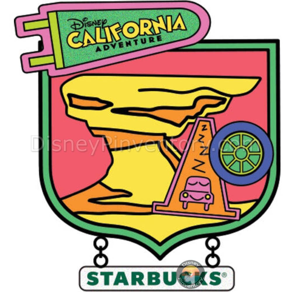 Disney California Adventure Mystery Pin Set - Cars Land - Pin 44020