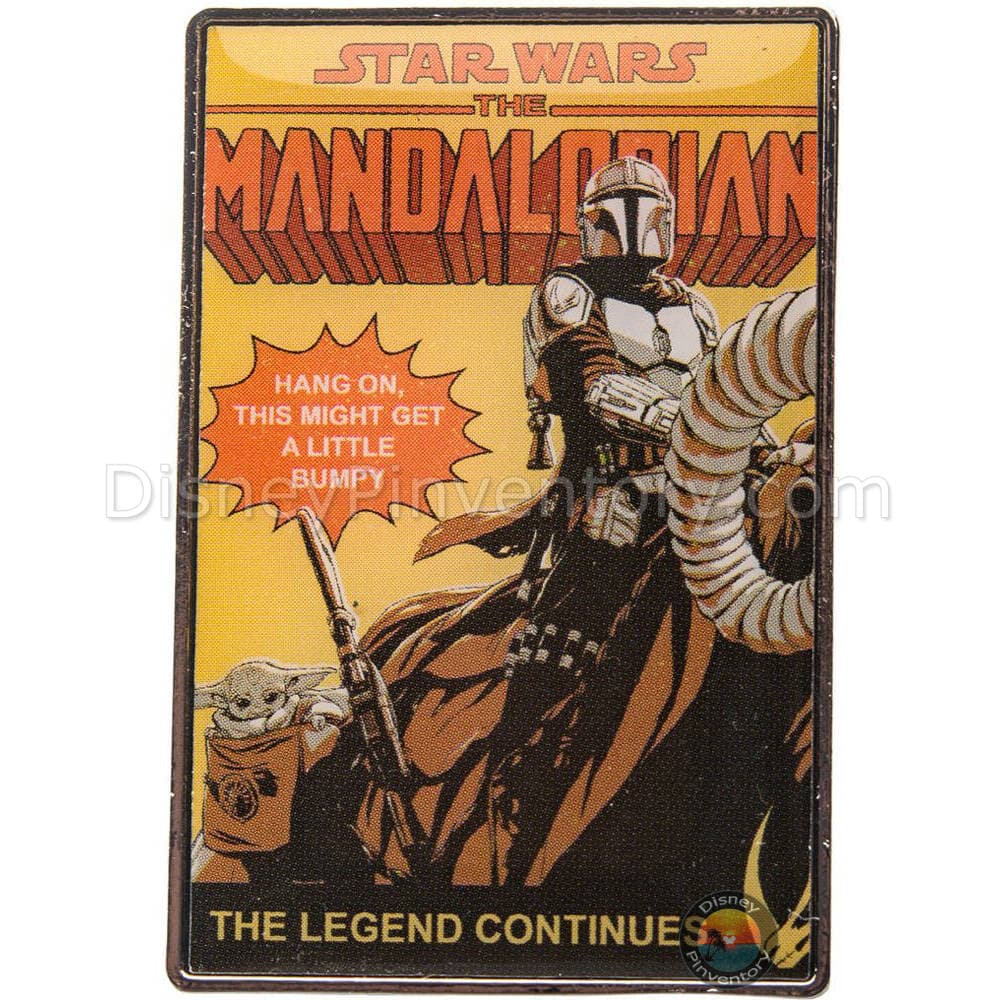Star Wars The Mandalorian The Legend Continues Pin - Pin 44485
