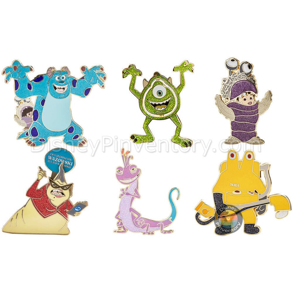 Disney Monsters Inc Mystery Pin Set - Baublebar Exclusive - Pin 44597