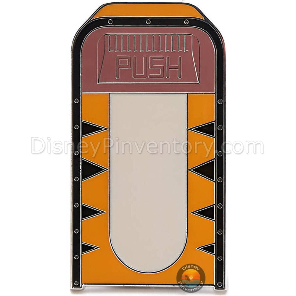 Disney Character Trash Bins Mystery Pin Pouch Set - Tigger Trash Can - Pin 44671