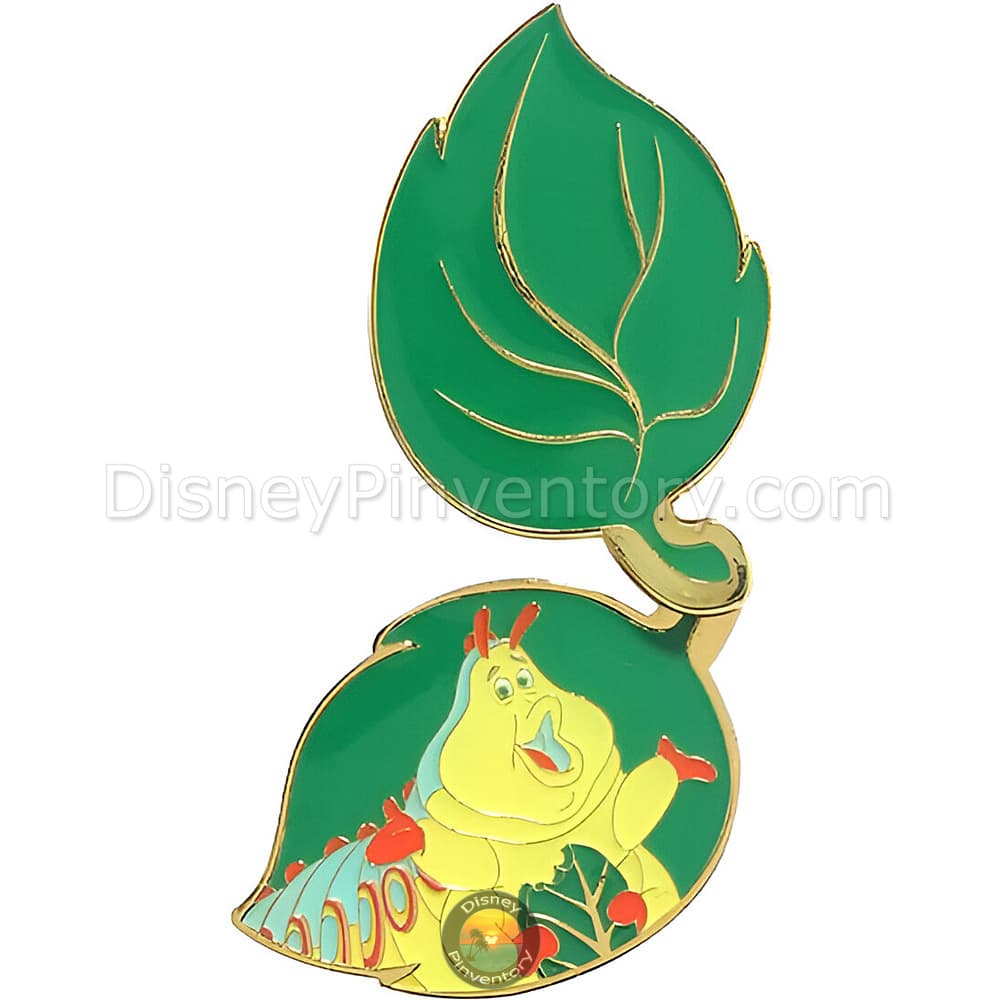 Loungefly Disney Pixar A Bug's Life Character Leaf Sliding Blind Box Pin Set - Heimlich - BoxLunch Exclusive - Pin 44874
