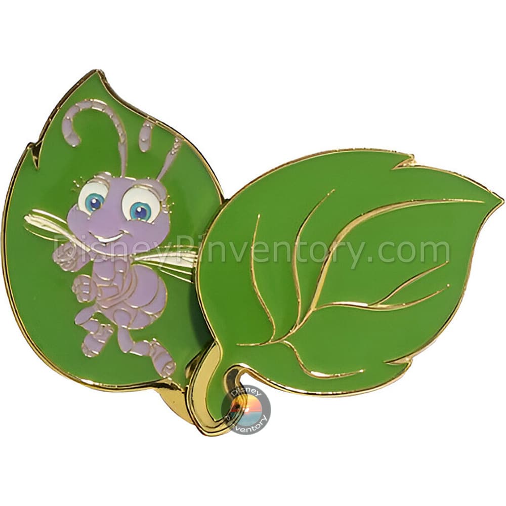 Loungefly Disney Pixar A Bug's Life Character Leaf Sliding Blind Box Pin Set - Dot - BoxLunch Exclusive - Pin 44877