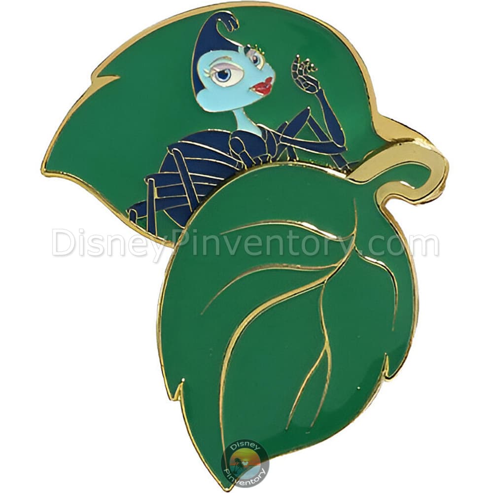 Loungefly Disney Pixar A Bug's Life Character Leaf Sliding Blind Box Pin Set - Rosie - BoxLunch Exclusive - Pin 44879