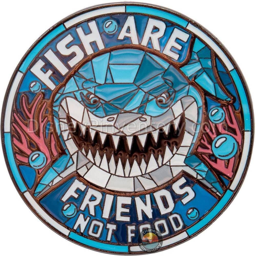 Loungefly Disney Pixar Finding Nemo Shark Quote Pin - Pin 44903