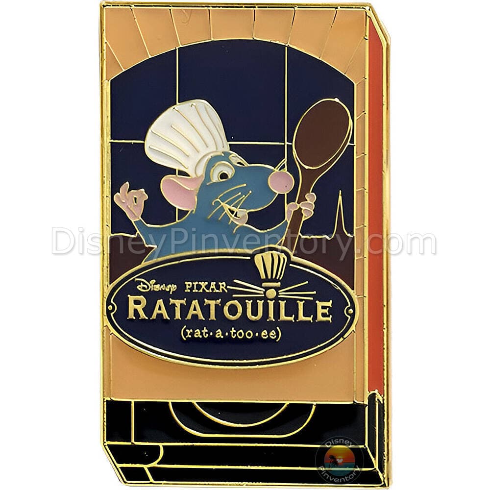 Loungefly Disney Pixar VHS Covers Blind Box Pin Set - Ratatouille - BoxLunch Exclusive - Pin 45023