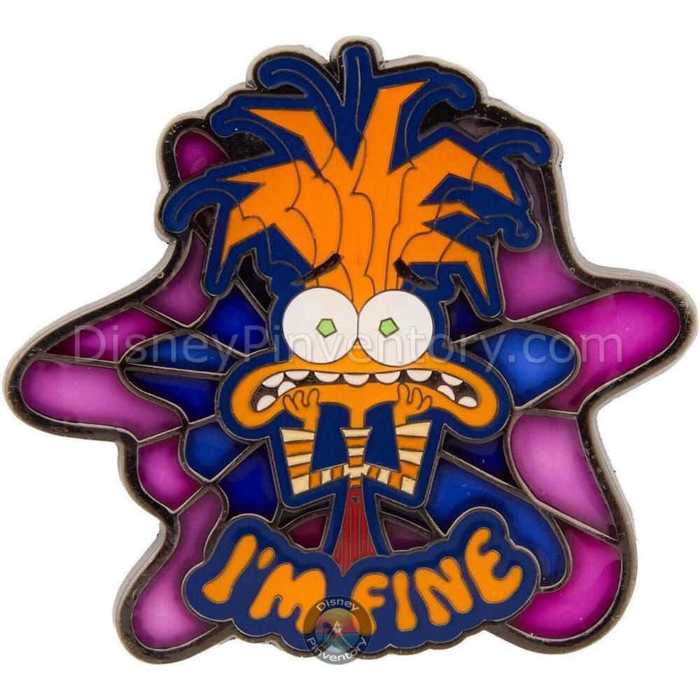 Loungefly Disney Pixar Inside Out 2 Anxiety Enamel Pin - Pin 45211