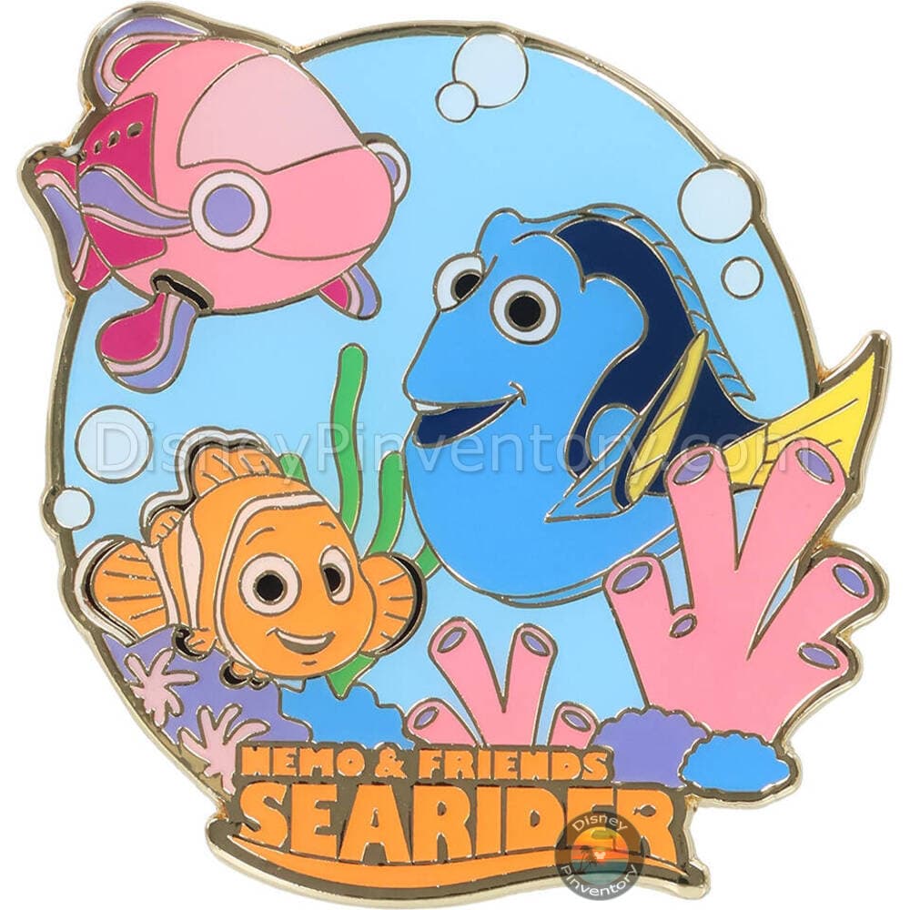 Nemo & Friends Searider Pin - Tokyo Disney Resort - Pin 45234