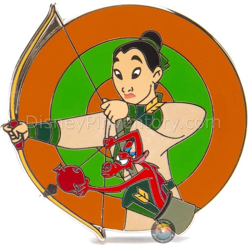 Disney Magical Marksmen Mystery Pin Set - Mulan - Pin 45294