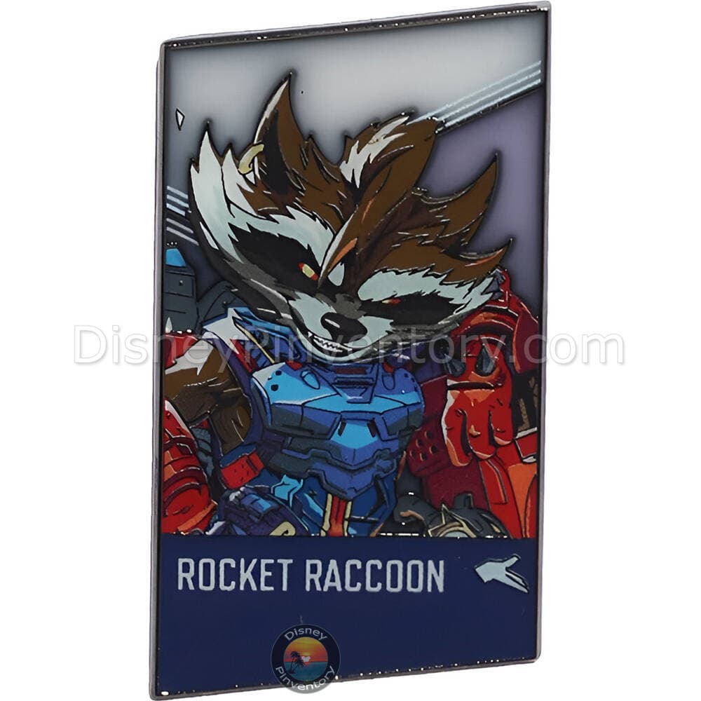 Marvel Rivals Characters Series 1 Blind Box Pin Set - Rocket Raccoon - BoxLunch Exclusive - Pin 45314