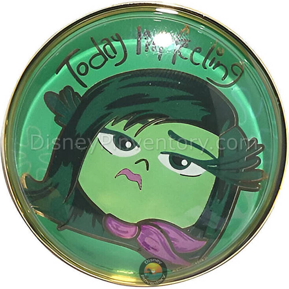 Disney Pixar Inside Out Emotions Blind Box Pin Set - Disgust - Pin 45915