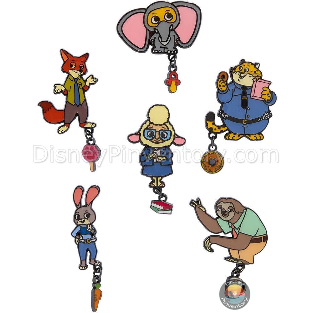 Loungefly Disney Zootopia Charmed Blind Box Pin Set - BoxLunch Exclusive - Pin 46307