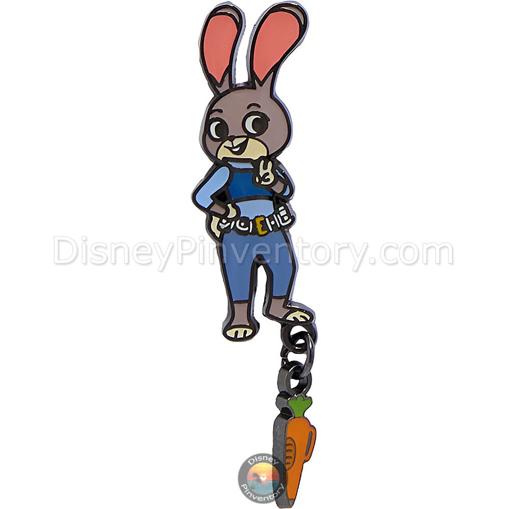 Loungefly Disney Zootopia Charmed Blind Box Pin Set - Judy Hopps - BoxLunch Exclusive - Pin 46310