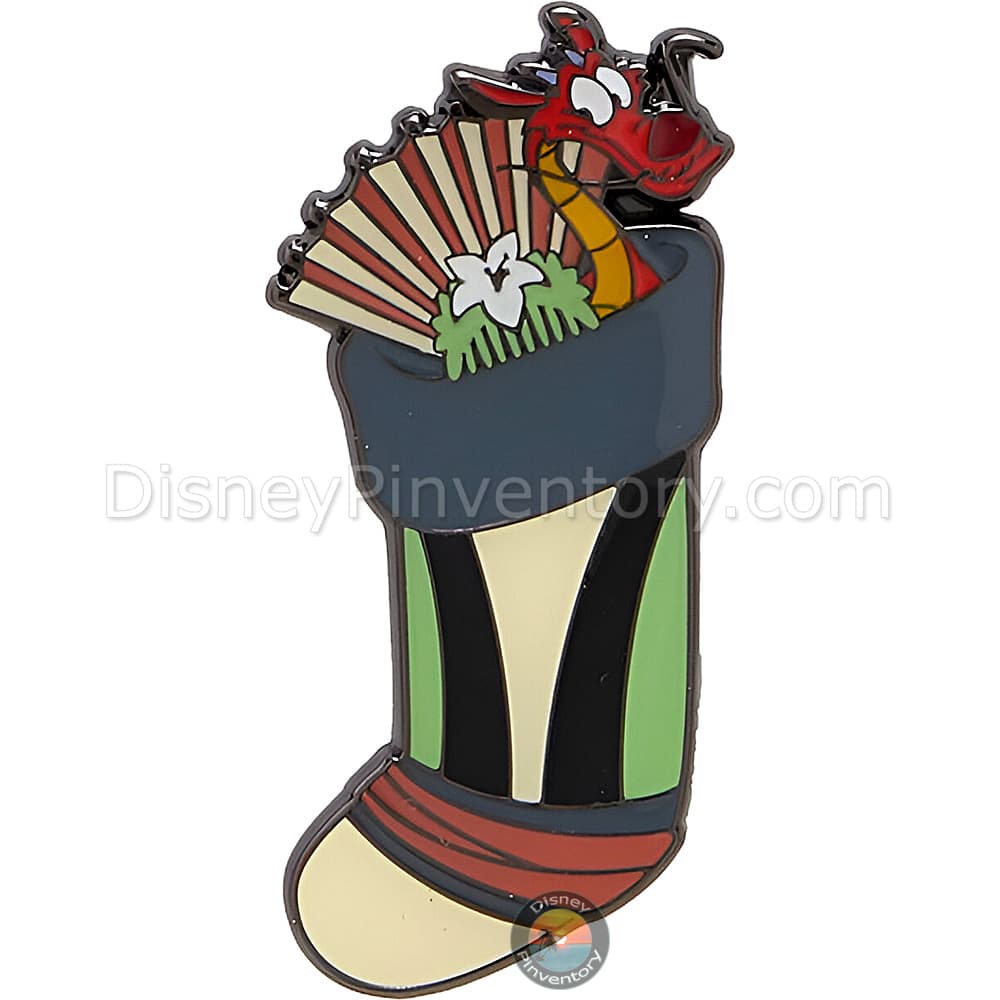Loungefly Disney Princess Stocking Blind Box Pin Set - Mulan - Pin 46557