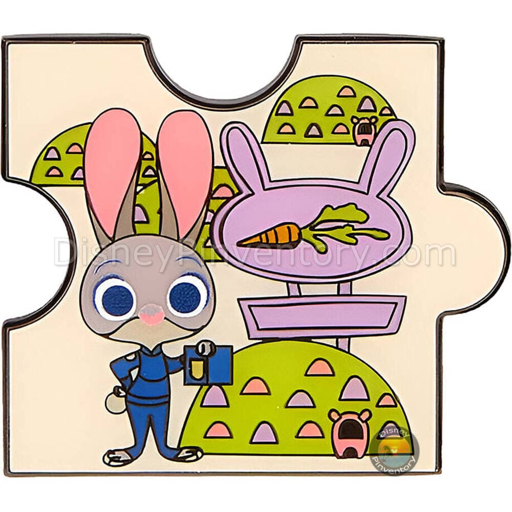 Loungefly Disney Zootopia Map Blind Box Pin Set - Judy Hopps - Pin 46567