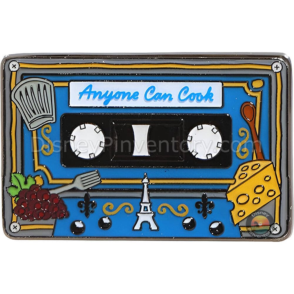 Loungefly Disney Pixar Cassette Blind Box Pin Set - Ratatouille - Pin 46815