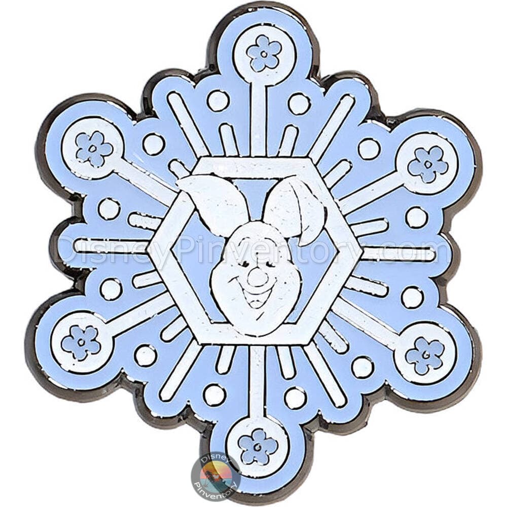 Loungefly Disney Winnie The Pooh Snowflake Blind Box Pin Set - Piglet - Pin 46845