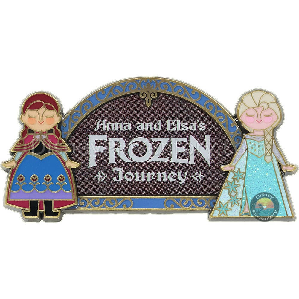Anna and Elsa's Frozen Journey Pin - Tokyo DisneySea - Pin 46875