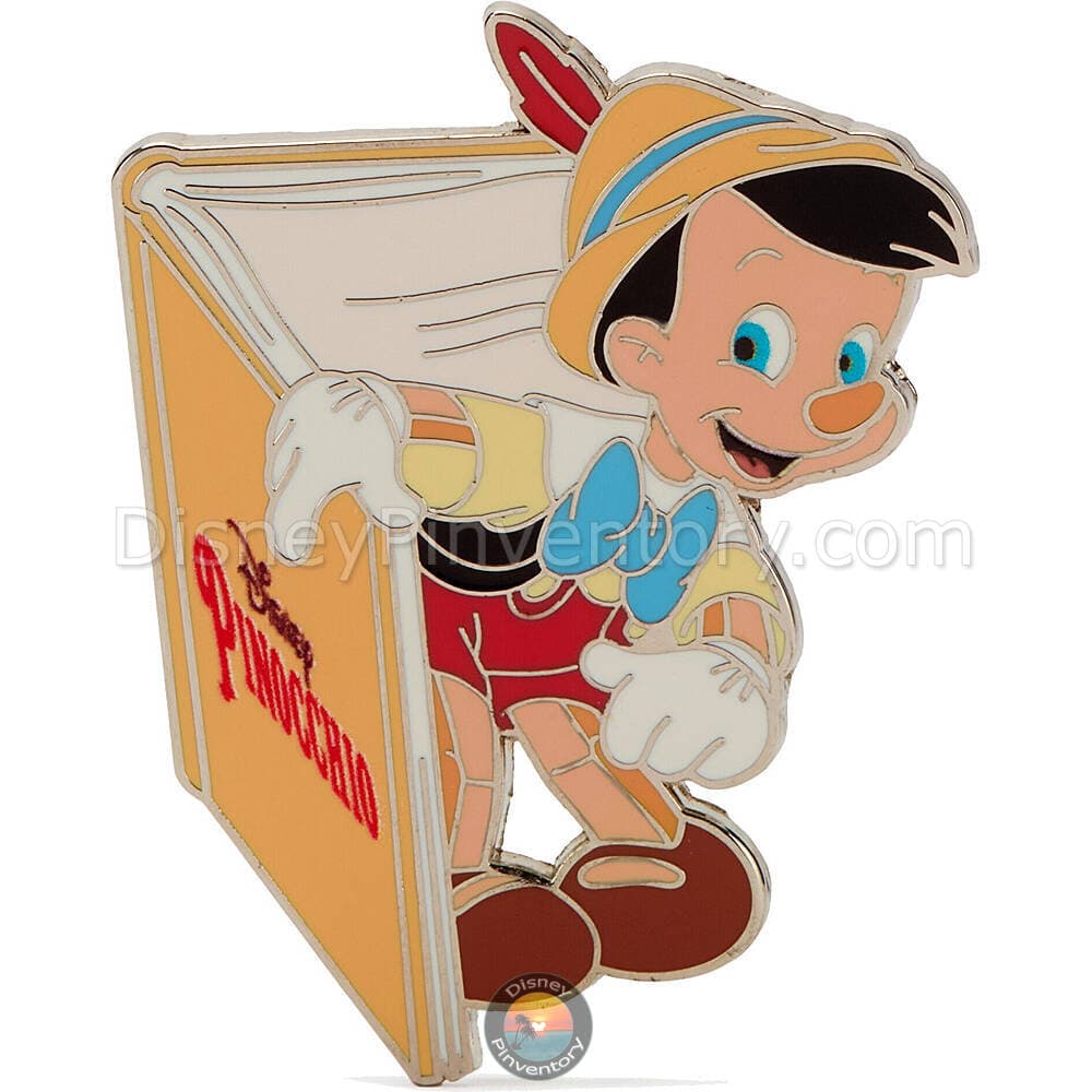 Pinocchio with Book Pin - Pin 47118