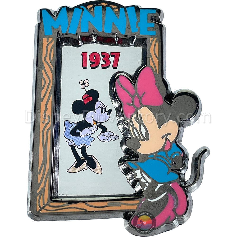 In The Mirror Pin Series - Minnie Mouse 1937 - Disney Store Japan - Pin 47413