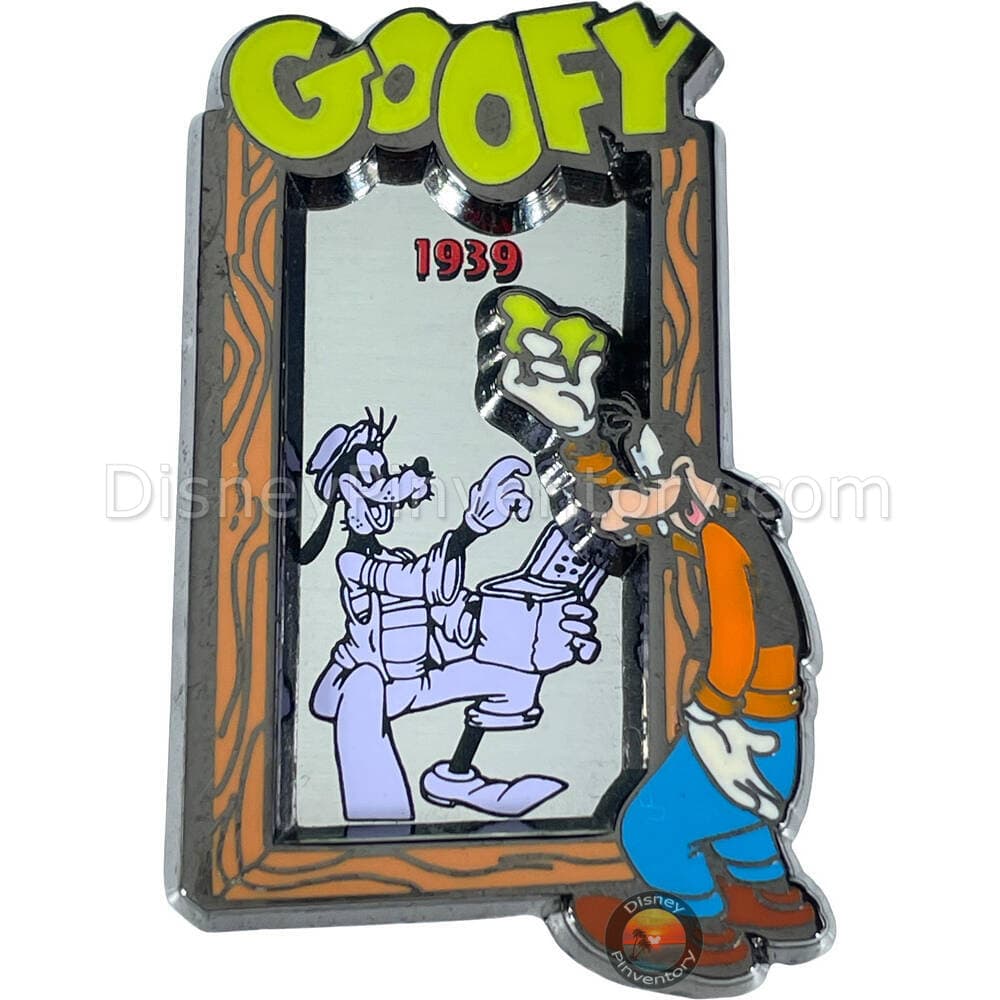 In The Mirror Pin Series - Goofy 1939 - Disney Store Japan - Pin 47414