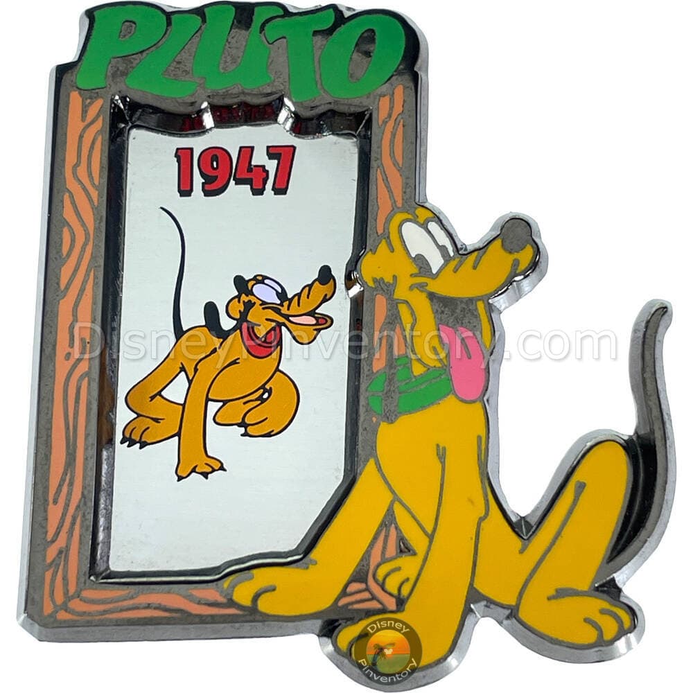 In The Mirror Pin Series - Pluto 1947 - Disney Store Japan - Pin 47416
