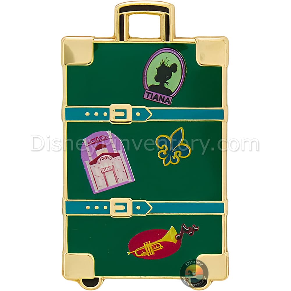 Loungefly Disney Princess Luggage Blind Box Pin Set - Tiana Suitcase - BoxLunch Exclusive - Pin 47499