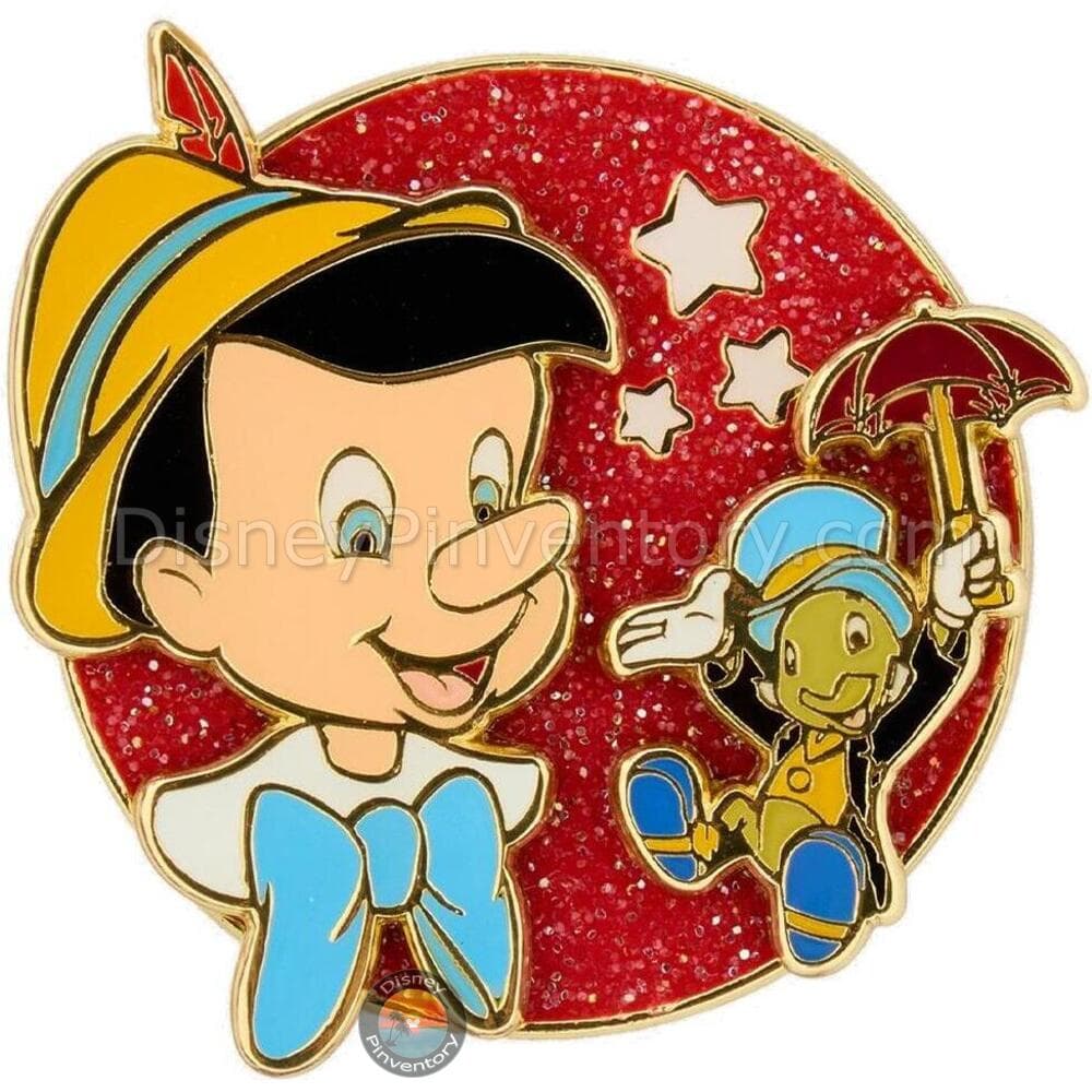 Loungefly Disney Pinocchio Jiminy & Pinocchio Pin - BoxLunch Exclusive - Pin 47564