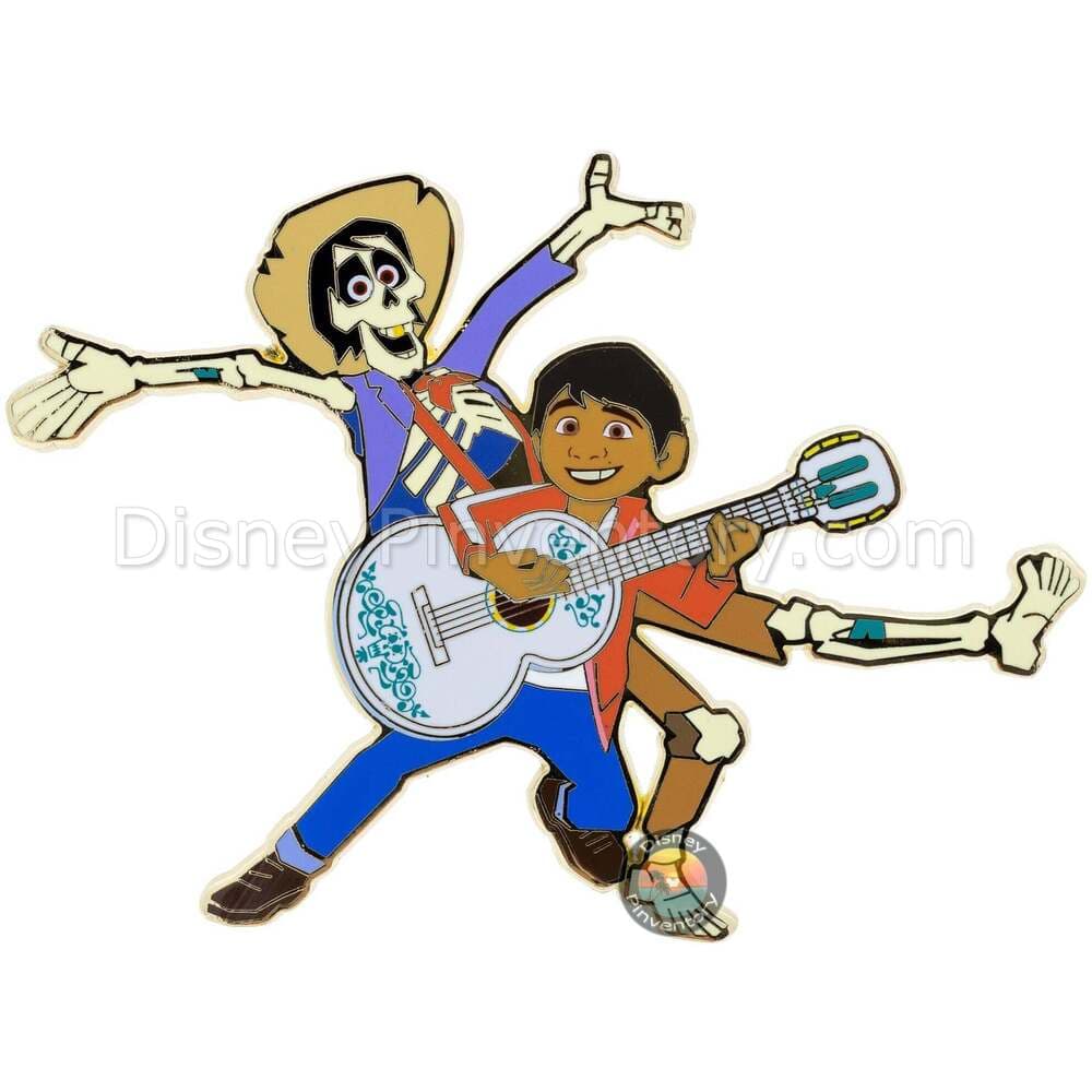 Disney Pixar Coco Miguel and Hector Trading Pin - Pin 47603