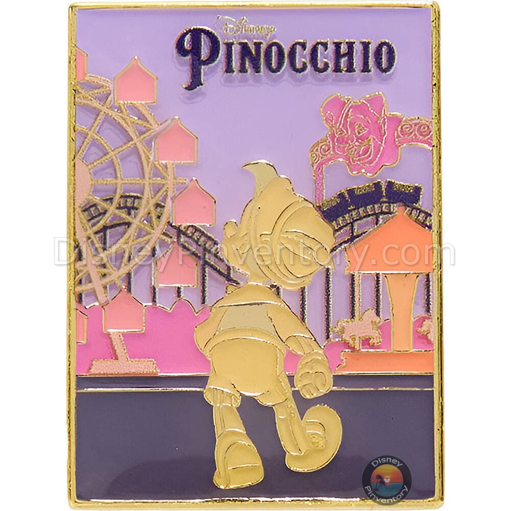 Loungefly Disney Movie Poster Blind Box Pin Set - Pinocchio - Hot Topic Exclusive - Pin 47782