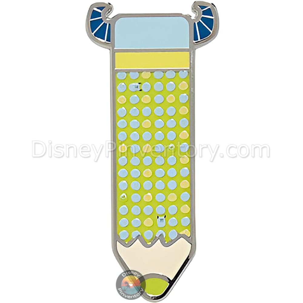 Disney Pixar Pencil & Notepad Blind Box Pin Set - Monsters, Inc. Pencil - BoxLunch Exclusive - Pin 48245
