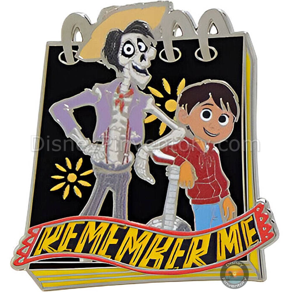 Disney Pixar Pencil & Notepad Blind Box Pin Set - Coco Notepad - BoxLunch Exclusive - Pin 48248