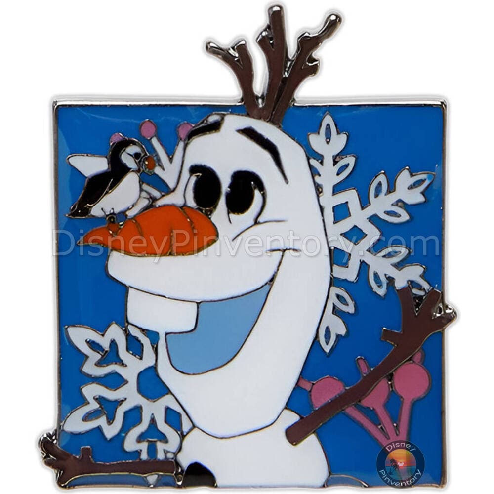 Disney Frozen Character Blind Box Pin Set - Olaf with Bird - Pin 48496