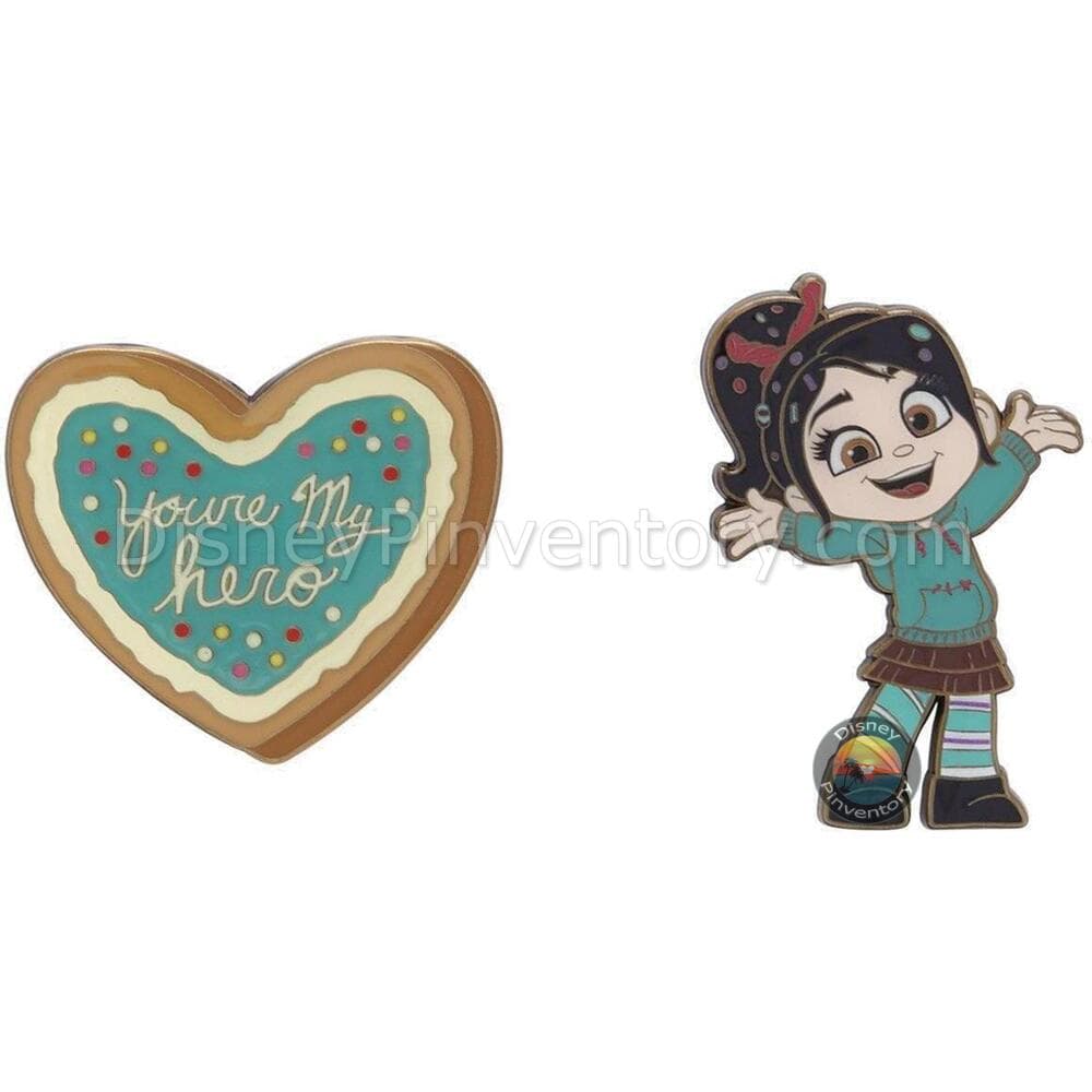 Loungefly Disney Wreck-It Ralph Vanellope Pin Set - Pin 48795