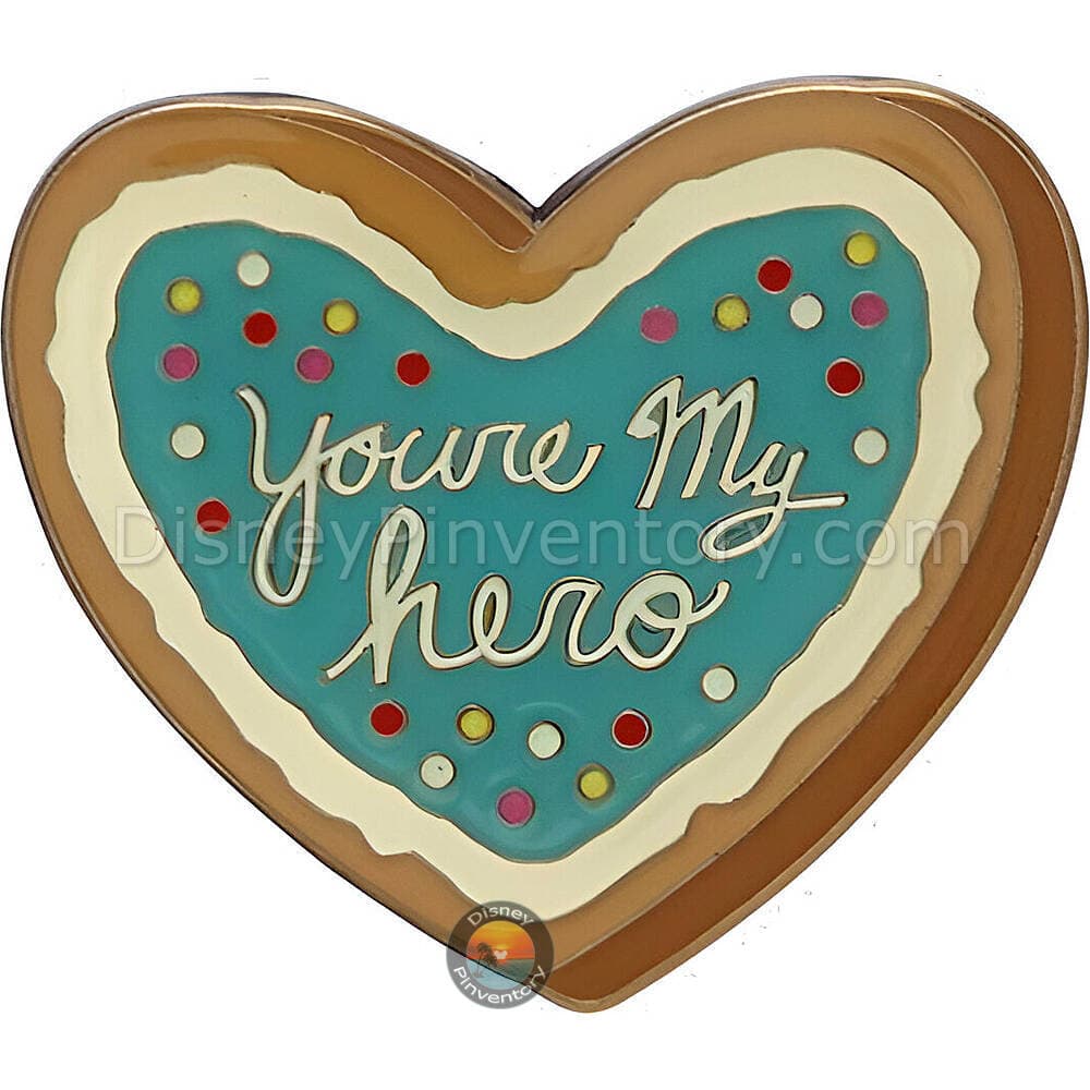 Loungefly Disney Wreck-It Ralph Vanellope Pin Set - "You're My Hero" Cookie - Pin 48797