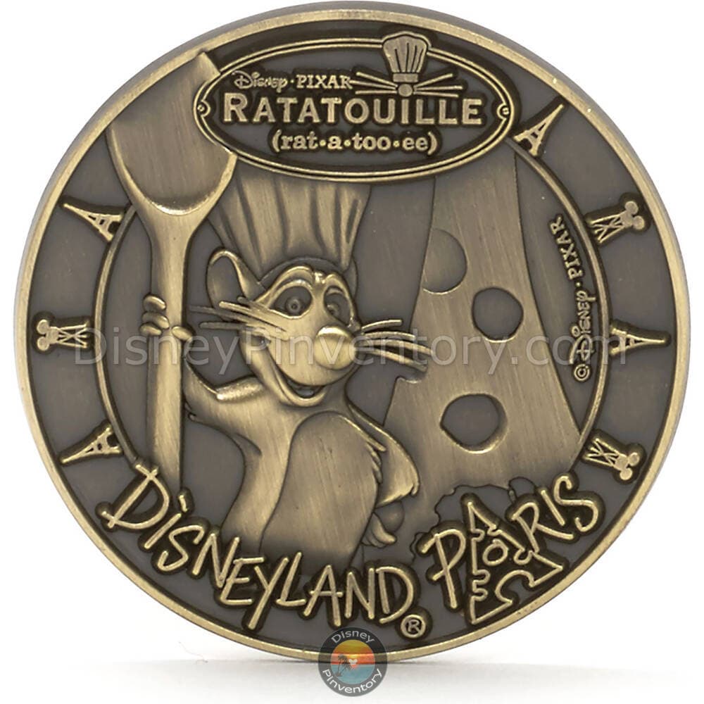 Ratatouille Medal Pin - Disneyland Paris - Pin 48819