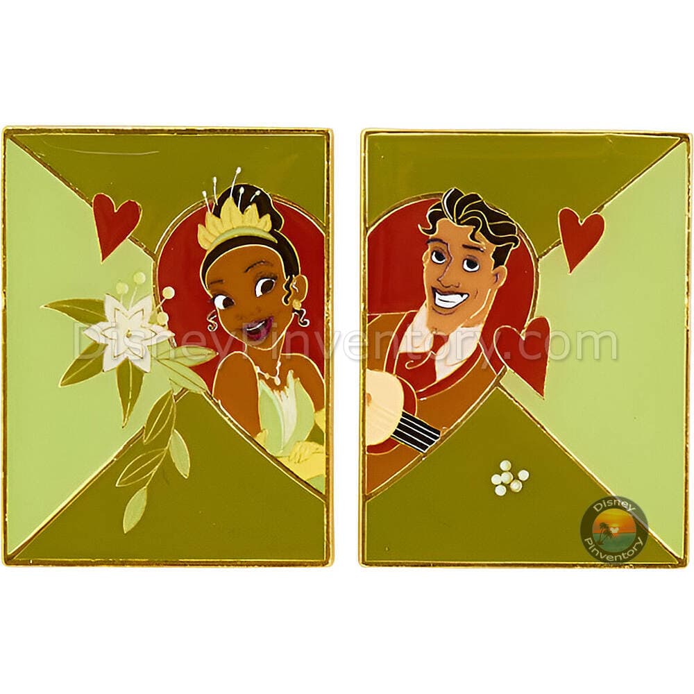 Loungefly Disney Princess Couple Blind Box Pin Set - Tiana & Prince Naveen Set Only - BoxLunch Exclusive - Pin 48823