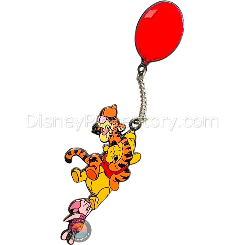 Tigger, Pooh & Piglet Balloon Dangle Pin - Pin 49129