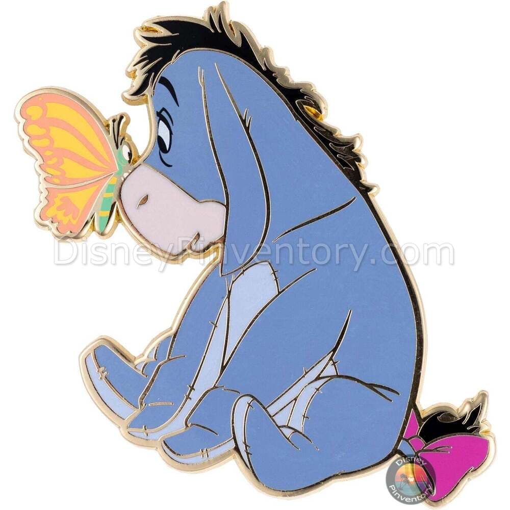 Disney Winnie the Pooh Eeyore Butterfly Pin - PALM Exclusive - Pin 49224