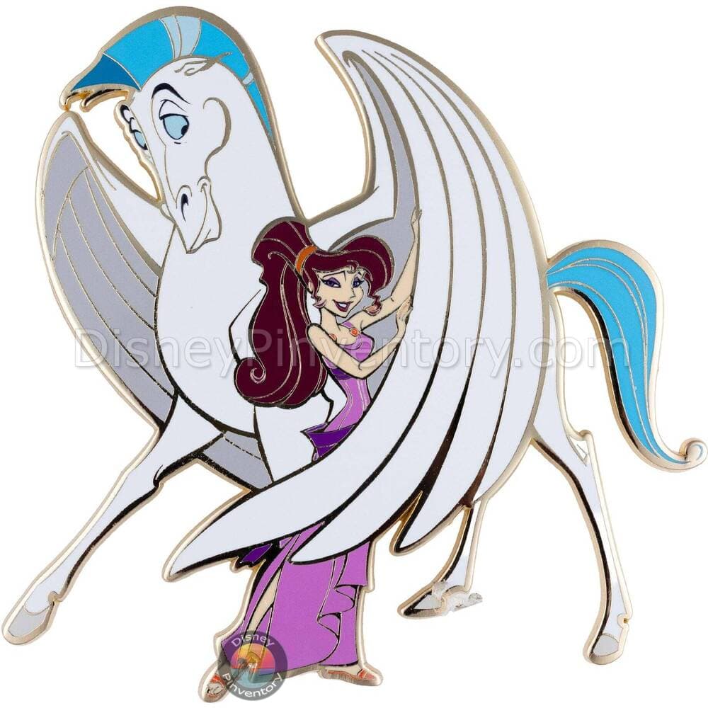 Disney Hercules Megara with Pegasus Ultra Jumbo Pin - PALM Exclusive - Pin 49252