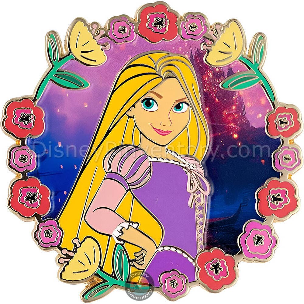 Disney Princesses Once Upon a Royal Realm Mystery Pin Set - Rapunzel - PALM Exclusive - Pin 49385