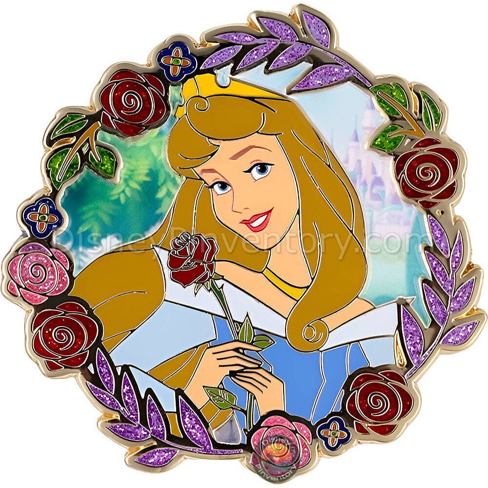 Disney Princesses Once Upon a Royal Realm Mystery Pin Set - Aurora Chaser - PALM Exclusive - Pin 49386