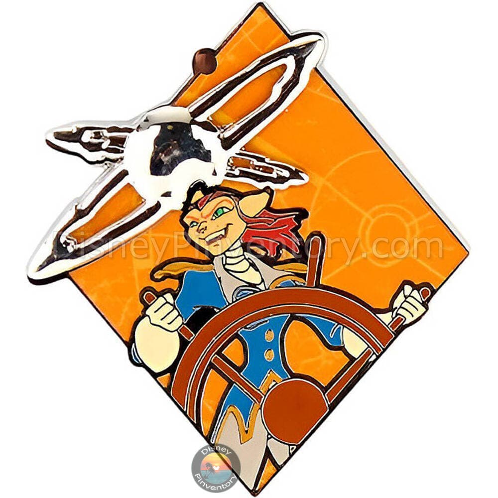 Disney Treasure Planet Characters Blind Box Pin Set - Captain Ameila - BoxLunch Exclusive - Pin 51107