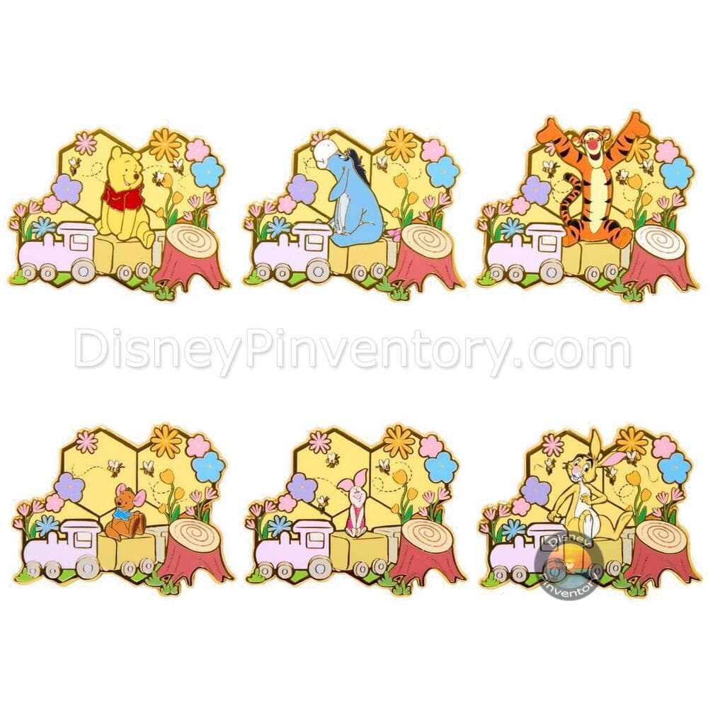 Disney Winnie the Pooh Honeycomb Characters Blind Box Pin Set - BoxLunch Exclusive - Pin 51112