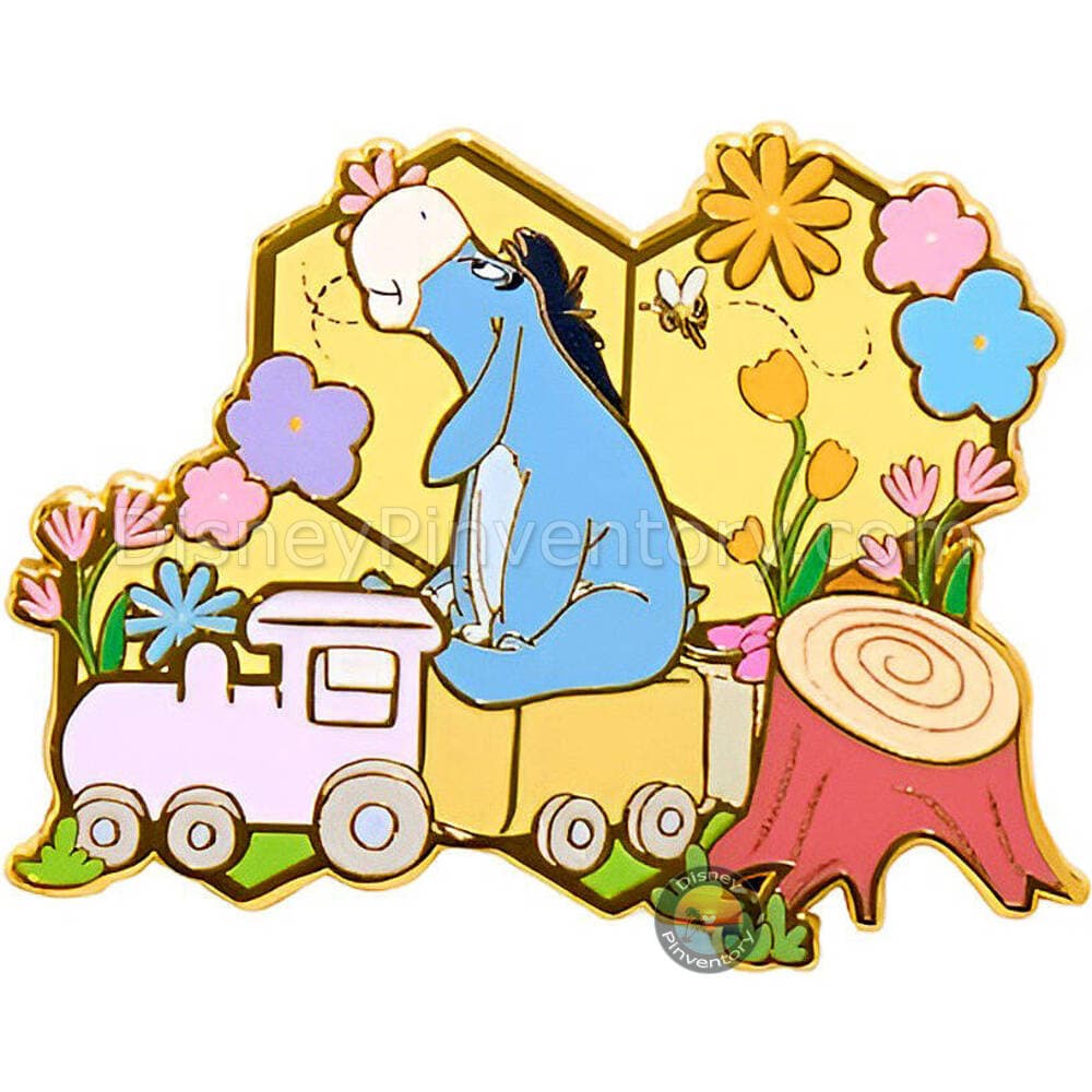 Disney Winnie the Pooh Honeycomb Characters Blind Box Pin Set - Eeyore - BoxLunch Exclusive - Pin 51114