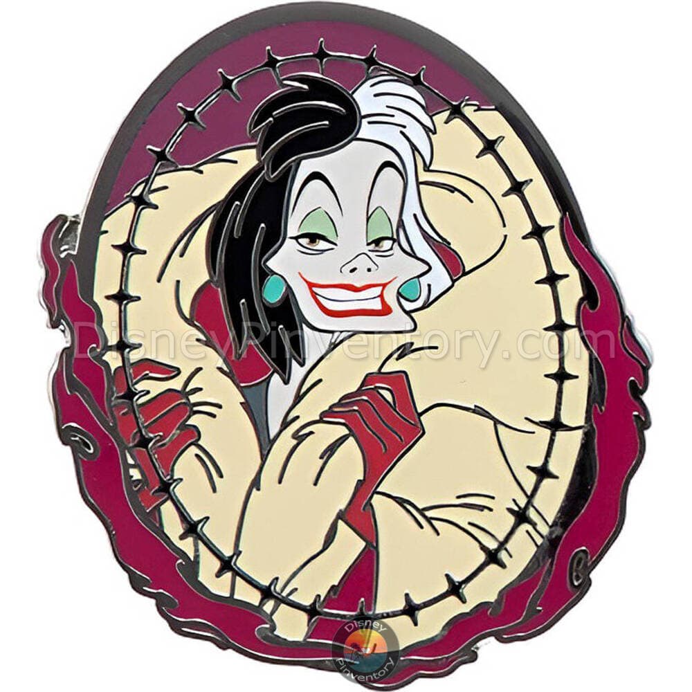Disney Villains Portrait Blind Box Pin Set - Cruella de Vil - Pin 51127