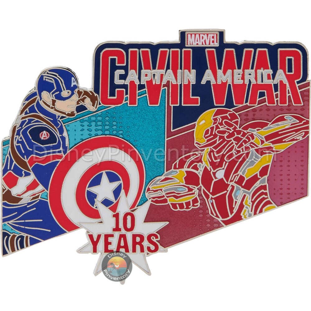 Captain America: Civil War 10th Anniversary Pin - Pin 51142